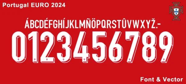 EURO Portugal 2024 Font