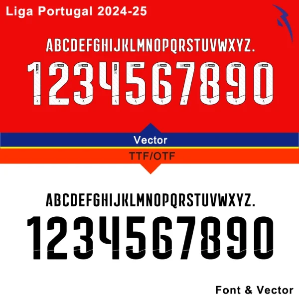 Liga Portugal 2024-25 Font Download
